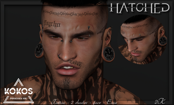 KOKOS-TATTOO-HATCHED - EVOX