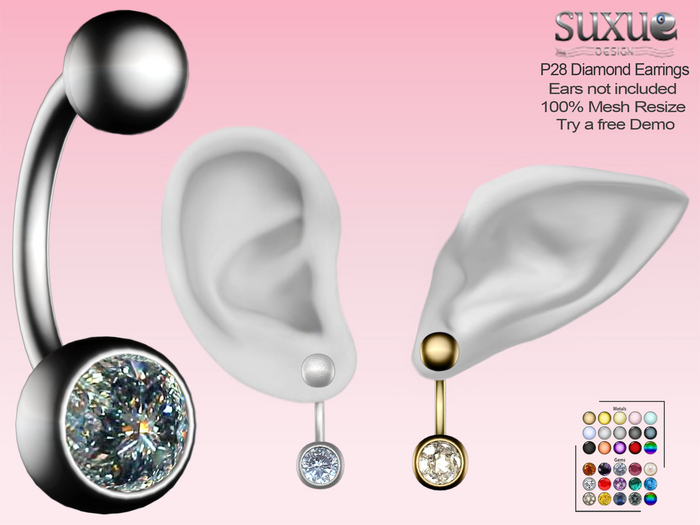 Diamond Earrings DEMO