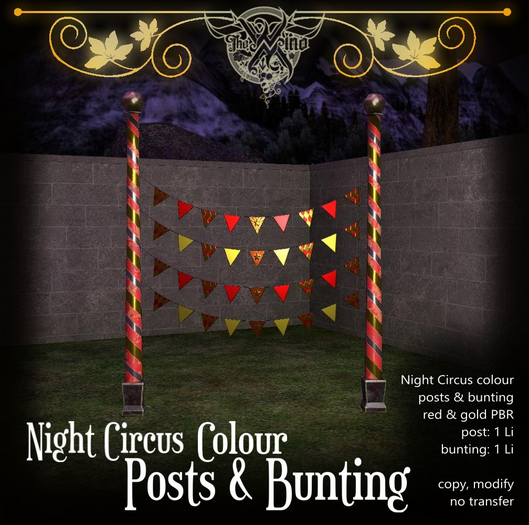 [WM] Night Circus Colour - Post & Bunting 