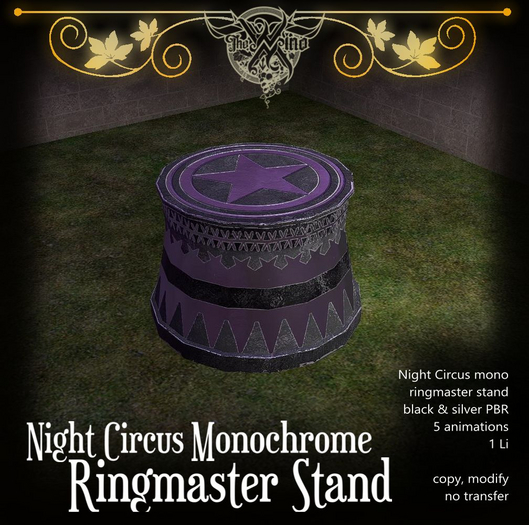 [WM] Night Circus Mono - Ringmaster Stand 