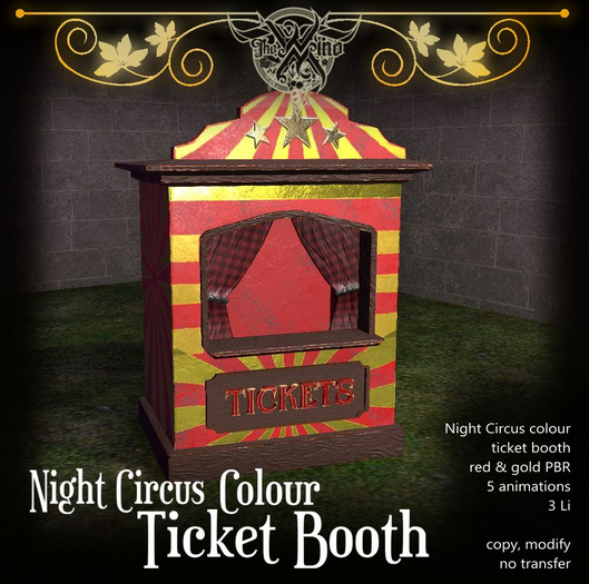 [WM] Night Circus Colour - Ticket booth 
