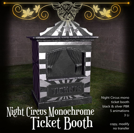 [WM] Night Circus Mono - Ticket Booth