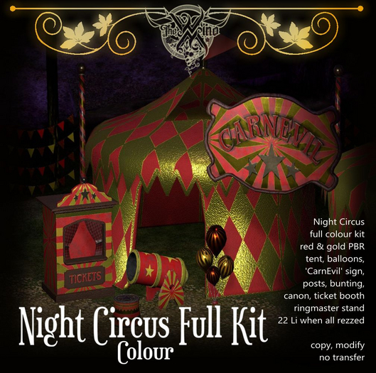 [WM] Night Circus Colour - FULL SET