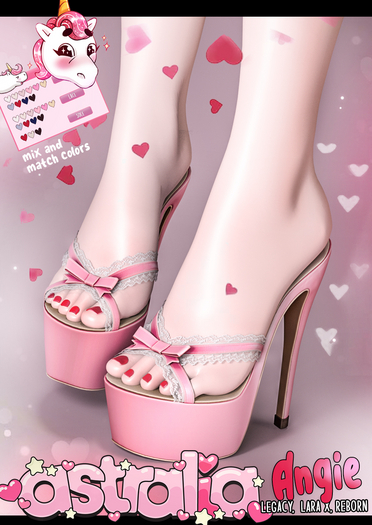 Astralia // Angie Heels [With Color HUD]