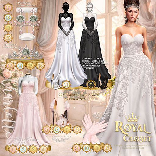 {RC} Charlotte Earrings -ice- #18
