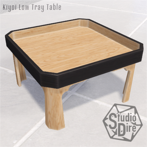 Studio Dire - Kiyoi Low Tray Table
