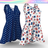 Independence Day Summer Dress LaraX