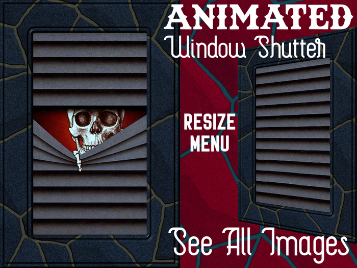 ★★★★★~ Shutters-On_A_Window (animated)- Resize Menu