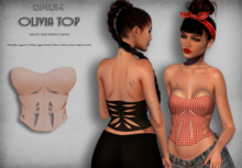 OPIUM Artful - NUDE - OLIVIA TOP
