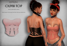 OPIUM Artful - PINK - OLIVIA TOP