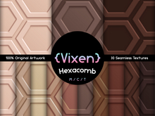 {Vixen} - Texture Pack - { #36 Hexacomb Natural }