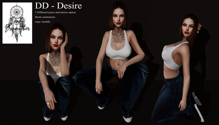 DD - Desire - Bento poses