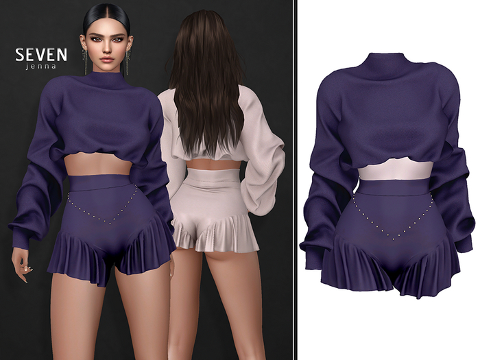 SEVEN - Jenna OUTFIT (purple)