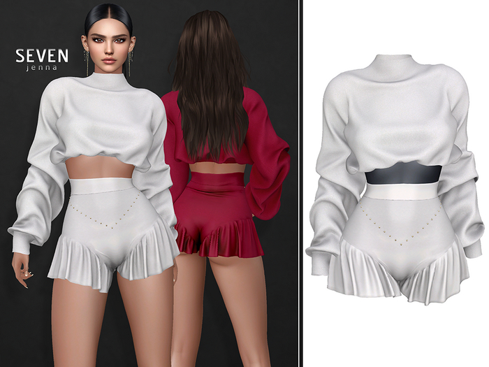 SEVEN - Jenna OUTFIT (white)