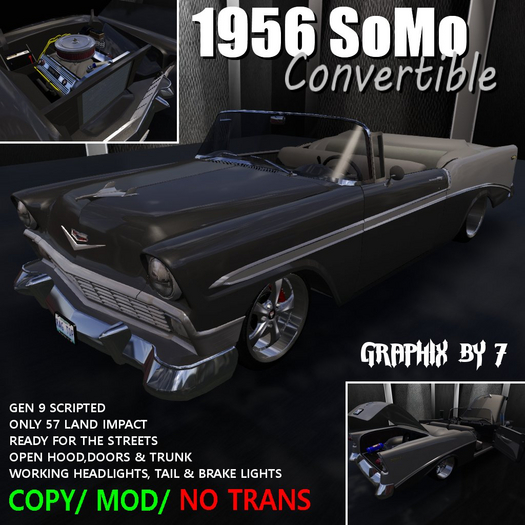 GB7 1956 SoMo Convertible