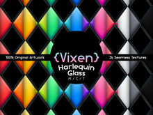 {Vixen} - Texture Pack - { #58 Harlequin Glass }