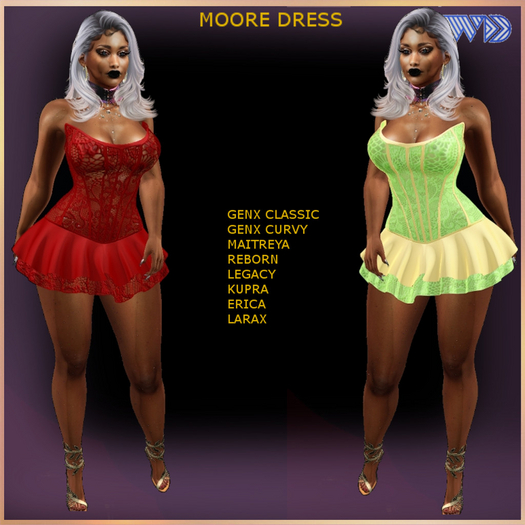 WAD DESIGNS MOORE DRESS