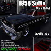 GB7 1956 SoMo Customs [Black Betty]