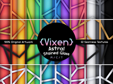 {Vixen} - Texture Pack - { #63 Astral Stained Glass }