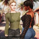 MIDNA - Gabi Sweater *FULLSET* [ADD]