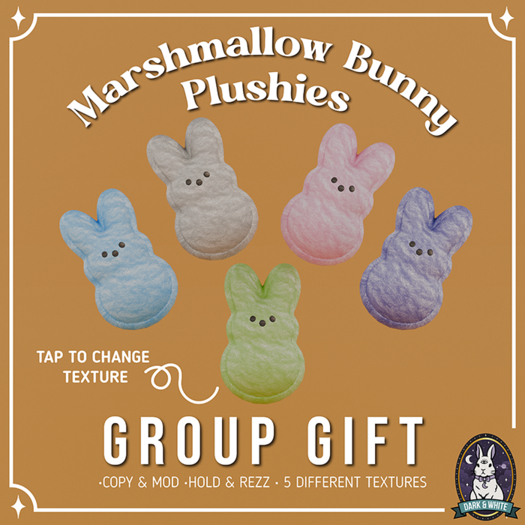 Marshmallow Bunny Plushies GROUP GIFT