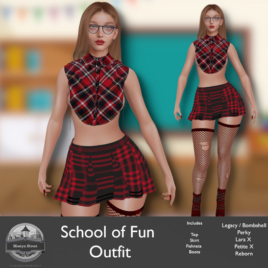 Mostyn St - School of Fun Outfit