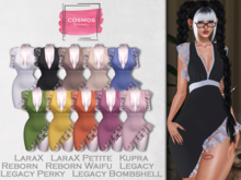 [COSMOS] Priscilla Mini Dress Lace / 10 Colors Fatpack Demo