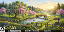 Spring Backdrop - Verdant Veil 7