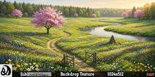 Spring Backdrop - Verdant Veil 8