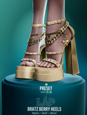 Bratz Berry Heels by LAP (Gold)