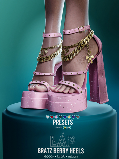 Bratz Berry Heels by LAP (Fullpack)