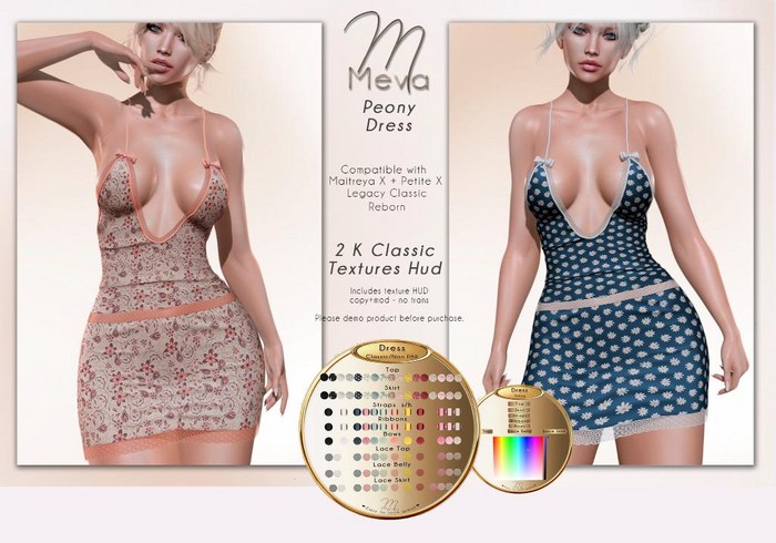 Meva Peony Dress 