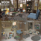 WOON ARTIST WORKSHOP FULL SET COMPLETE