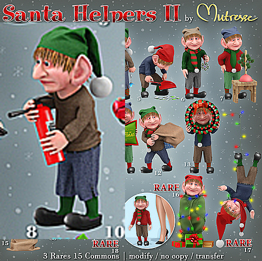 Second Life Marketplace - 8. Mutresse-Santa Helpers II