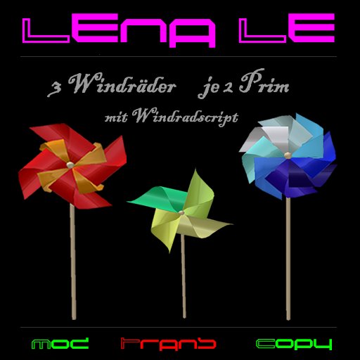 Windrad Set