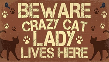 Poster-Cats-Crazy Cat Lady
