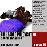 Pillows couple lay - transfer