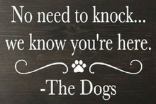 Poster-Dogs-No Need to Knock