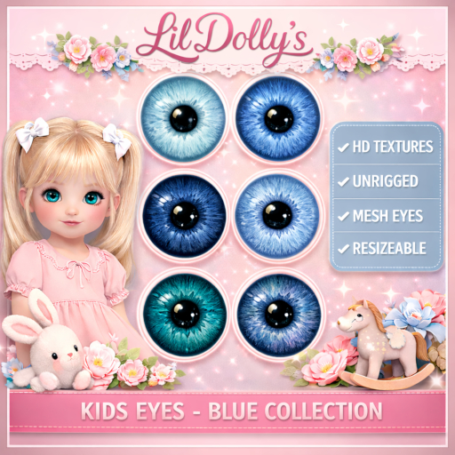 *LilDolly's* Blue Collection FATPACK BOXED
