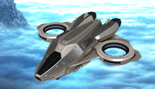 SciFi Fighter Plane - Ringhawk - camo