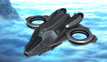 SciFi Fighter Plane - Ringhawk - dark