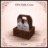 DFS Milk Crate - ACTUAL ITEM