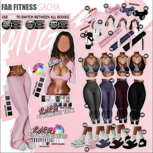 Mug - Fab Fitness  - #1 Workout Tank RARE
