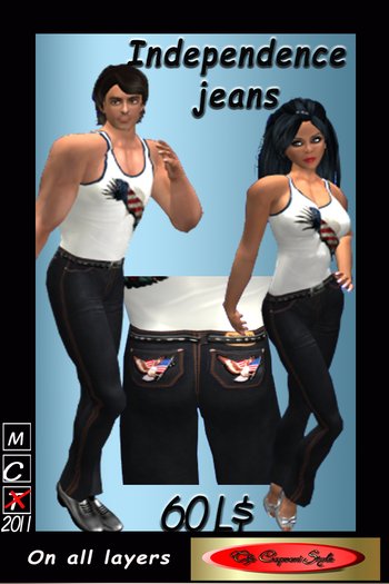 Independence jeans - charcoal