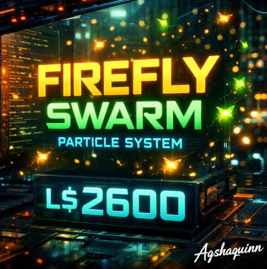 Second Life Marketplace - Firefly Swarm Particle System LSL Script ...