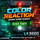 LSL Color Reaction Speed Game Script – Multiplayer Touch Reflex Competition for Second Life