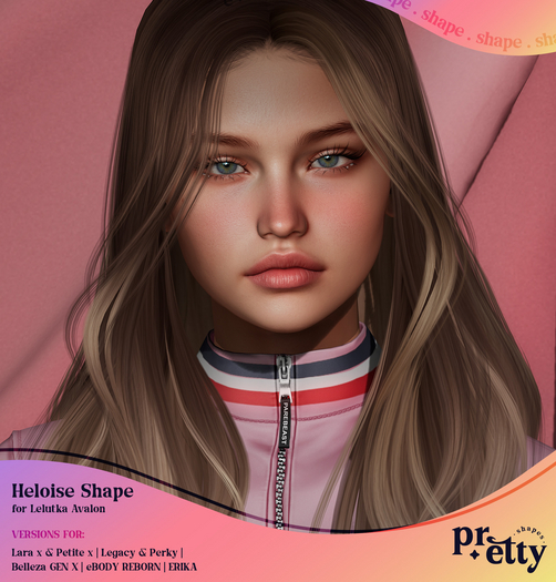 Heloise Shape for Lelutka Avalon Fatpack