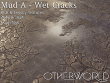 Otherworld - PBR Mud A - Wet Cracks CM