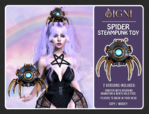 IGNI - Spider Steampunk Toy