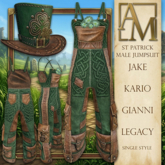 .: AlmaMiranda :. St Patrick Male Jumpsuit